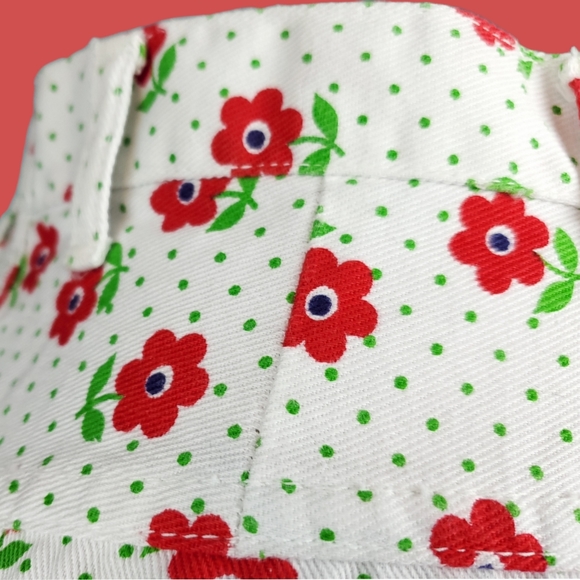 SOLD Vintage 60s flower jeans - Picture 10 of 13